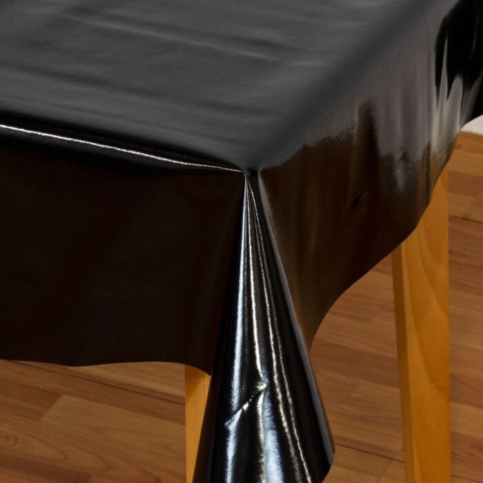 Mantel de Hule Brilltex Negro