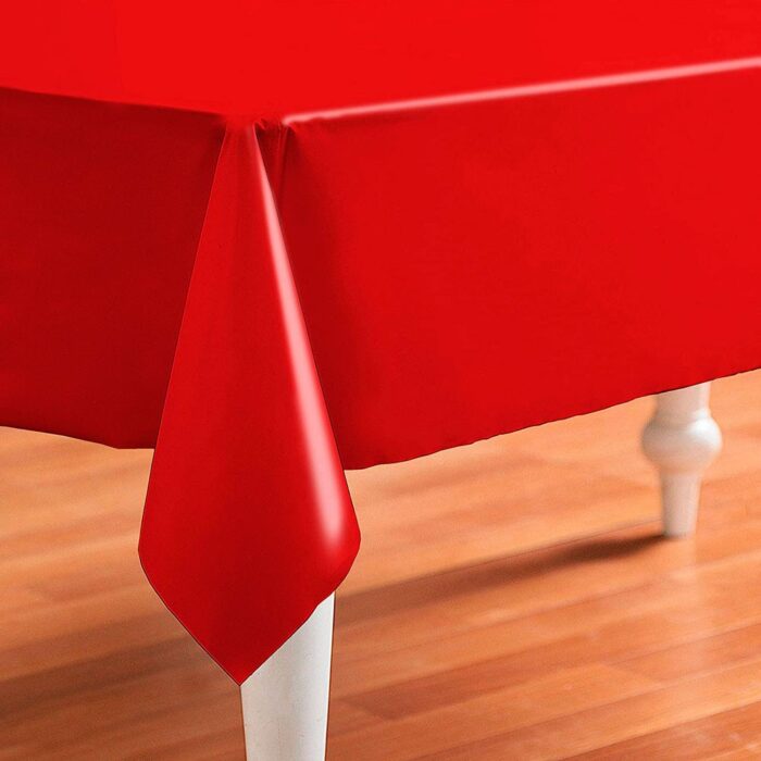 Mantel Huletec Even rojo