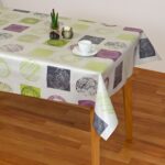 Mantel de Hule Tapies Violeta