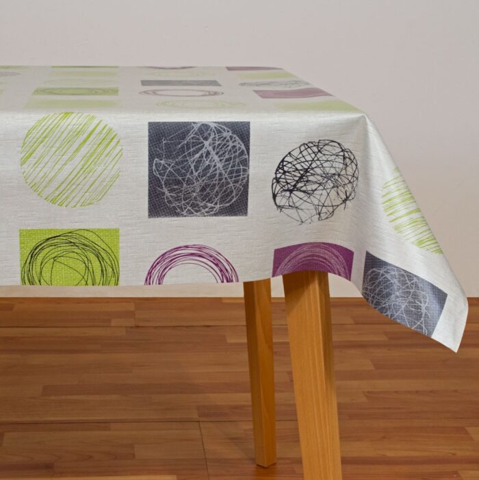 Mantel de Hule Tapies Violeta