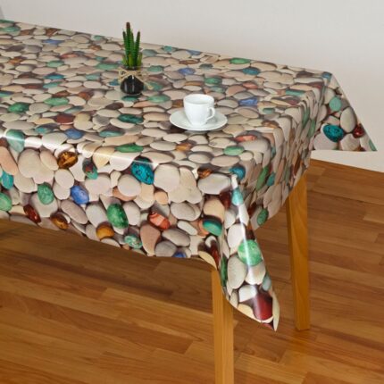 Mantel de Hule Piedras Río