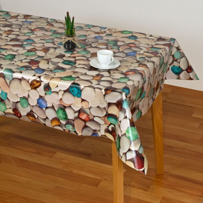 Mantel de Hule Piedras Río