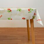 Mantel de Hule Grande 180 Cerezas