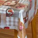 Mantel de Hule Grande Cors 180 cm