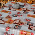 Mantel de Hule Grande Cors 180 cm