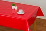 Mantel Huletec Even rojo