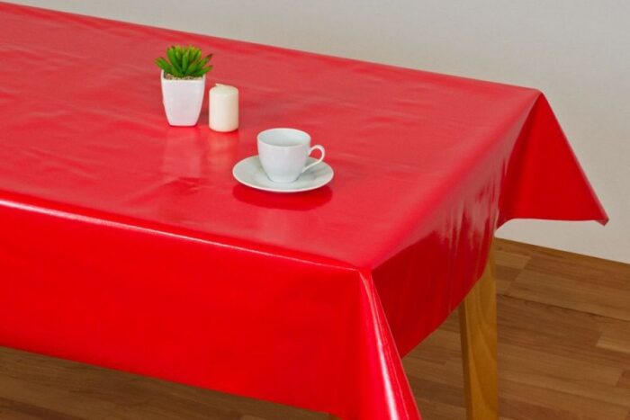 Mantel Huletec Even rojo