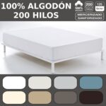 Bajera ajustable COMBI LISOS. 100% algodón (200 hilos). Es-Tela