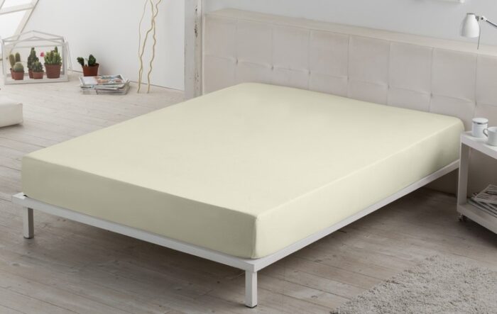 Bajera ajustable COMBI LISOS. 100% algodón (200 hilos). Es-Tela 255-MARFIL