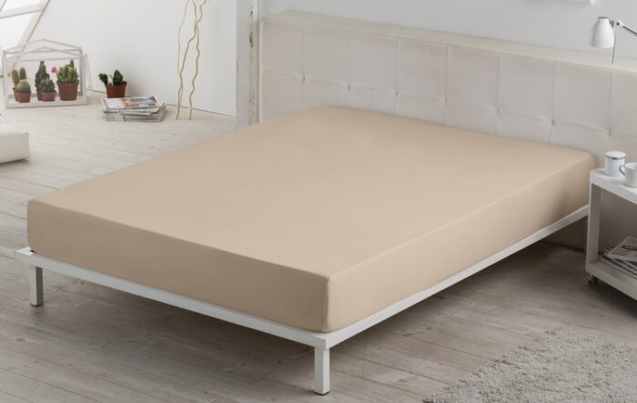 Bajera ajustable COMBI LISOS. 100% algodón (200 hilos). Es-Tela 138-PIEDRA