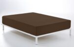 Bajera ajustable COMBI LISOS. 100% algodón (200 hilos). Es-Tela 179-CHOCOLATE